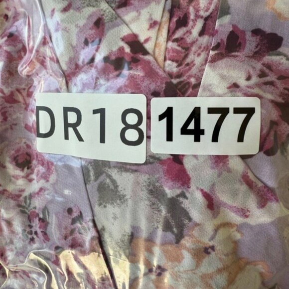 Lulus garden meandering Floral Lavender Maxi Dress sleeveless comfortable size M - Picture 9 of 9